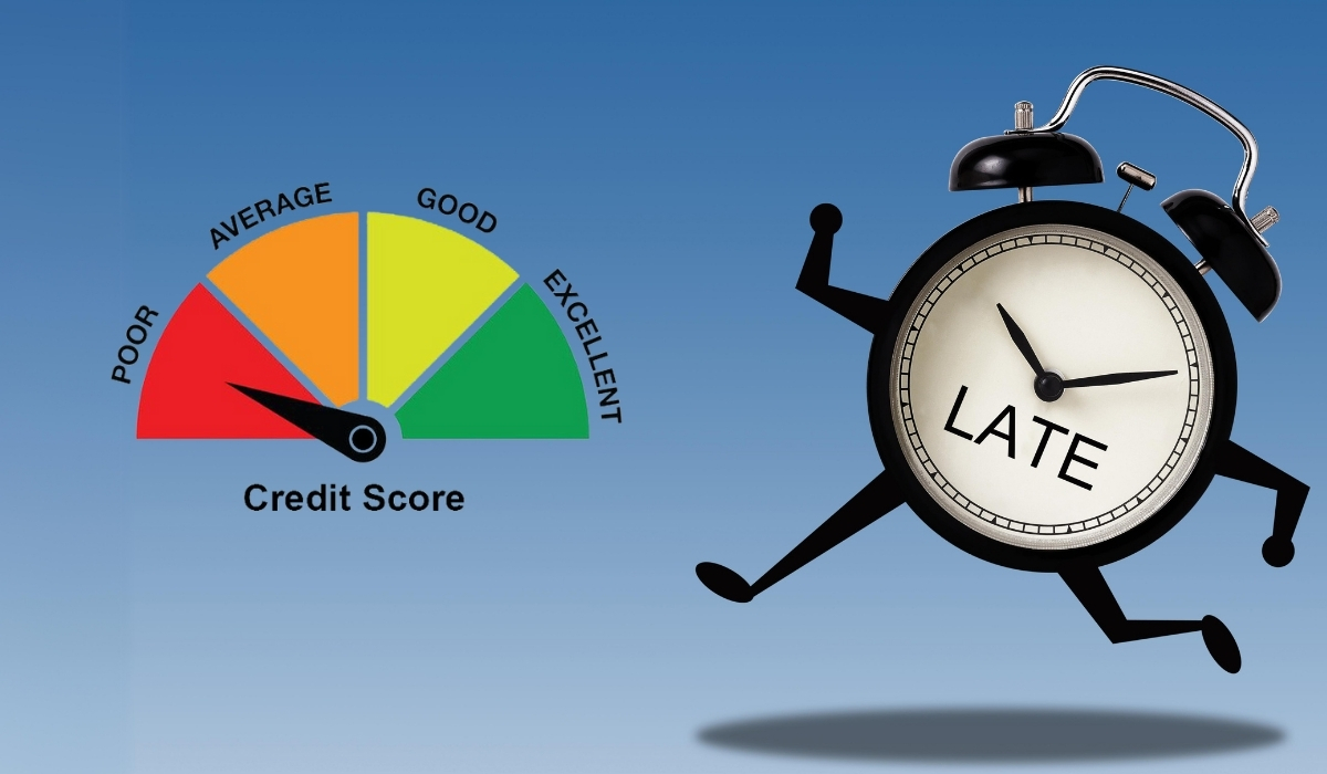 Does making late payments affect the CIBIL score?