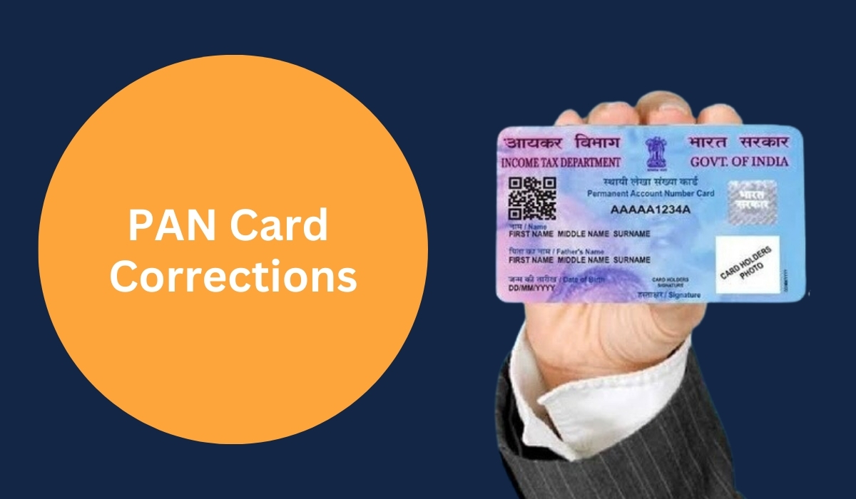 PAN Card Corrections – How to change Name, Address, DOB & Mobile Number in PAN Card Online