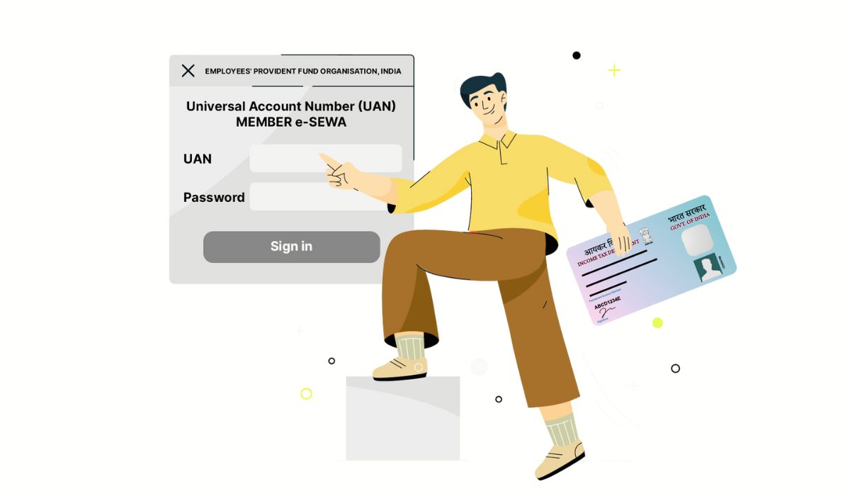 How can you link a Pan Card with an EPF Account in 2025?
